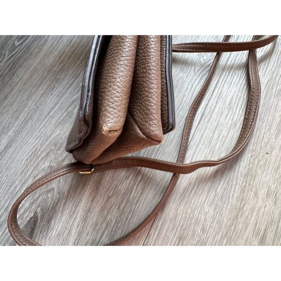Christian Soriano for Payless Taupe Crossbody Bag with Zippered long Front Flap - Picture 11 of 13